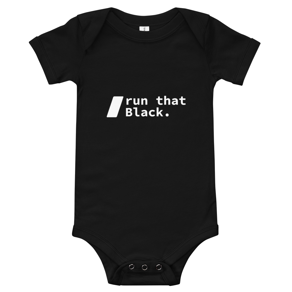 "run that Black" one piece