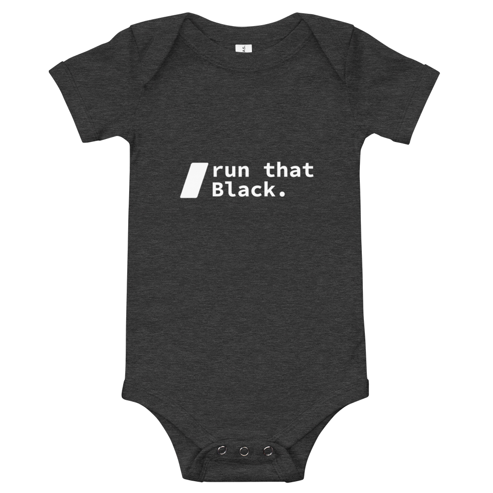 "run that Black" one piece