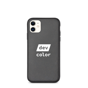 /dev/color biodegradable phone case