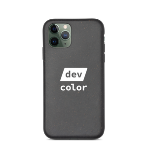 /dev/color biodegradable phone case