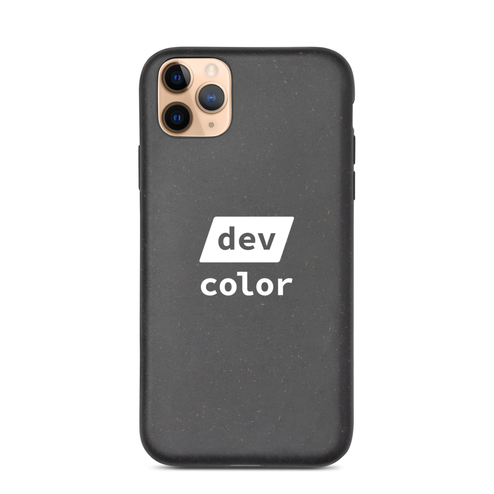 /dev/color biodegradable phone case