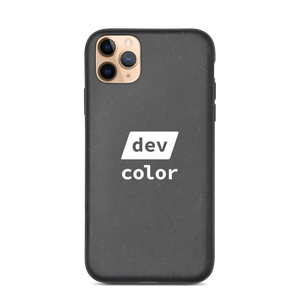 /dev/color biodegradable phone case