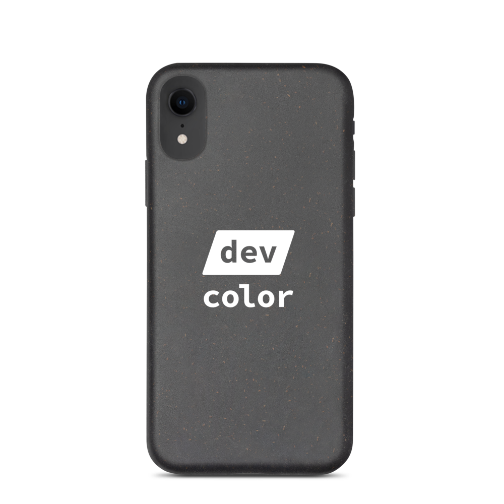 /dev/color biodegradable phone case