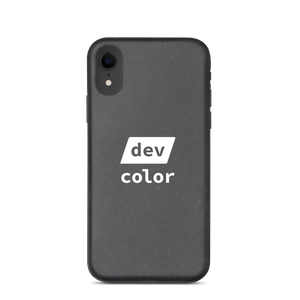/dev/color biodegradable phone case