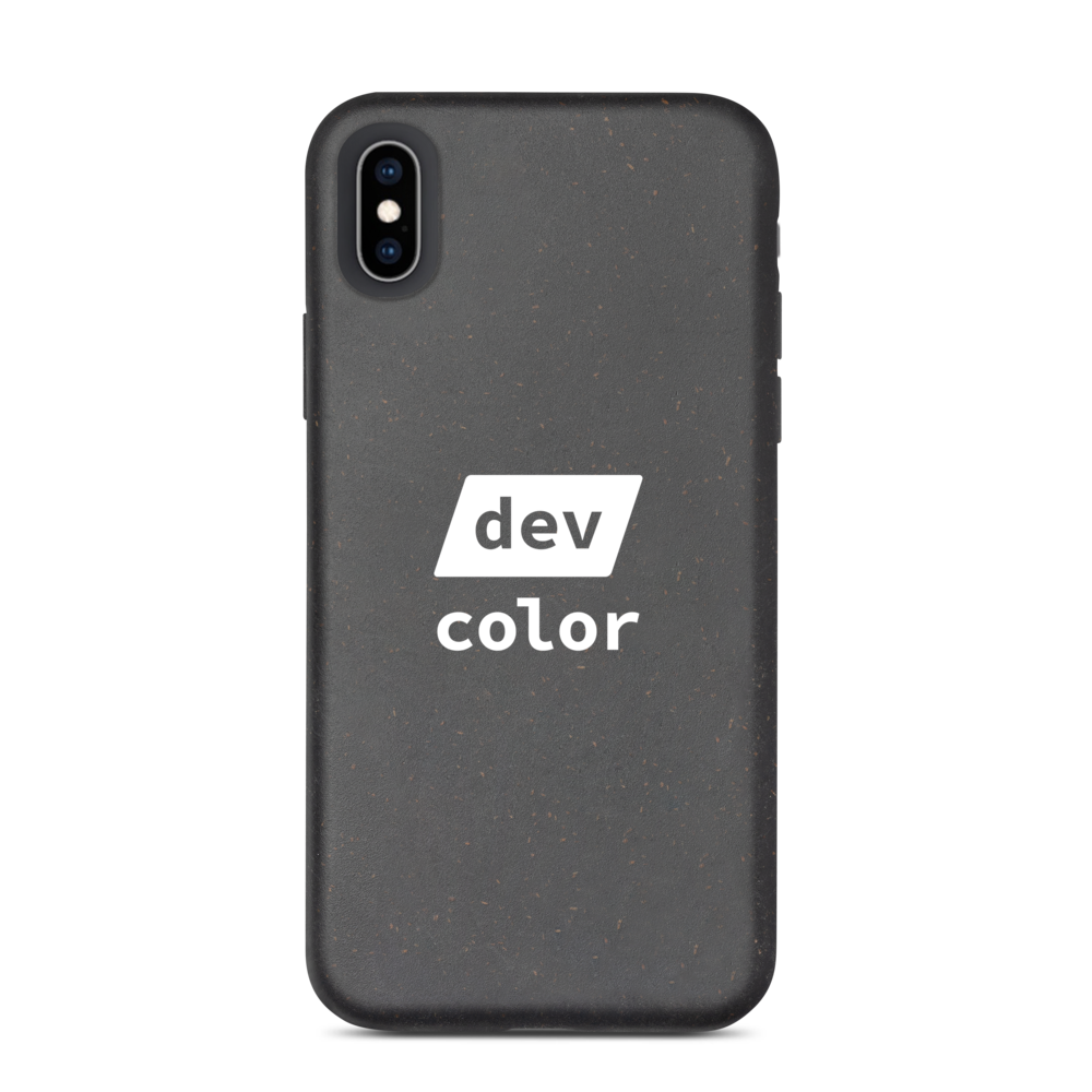 /dev/color biodegradable phone case