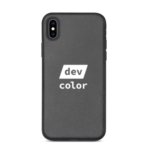 /dev/color biodegradable phone case
